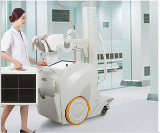 Mobilna cyfrowa radiografia DR, sprzęt medyczny rentgenowski 500ma