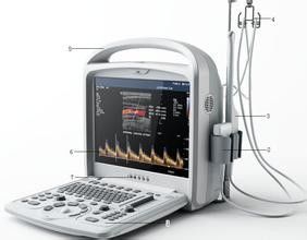 High-Tech Przenośny kolorowy ultradźwiękowy system ultrasonograficzny z oprogramowaniem 3D / 4D