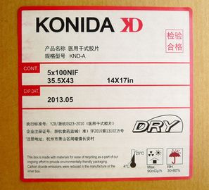 Cyfrowe zdjęcie rentgenowskie Konida Medical Dry Imaging do drukarek Fuji / Agfa