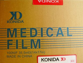 Niska mgła 10 cali * 14 cali Konida Medical Dry Film do drukarki termicznej, Fuji 3000, 2000, 1000